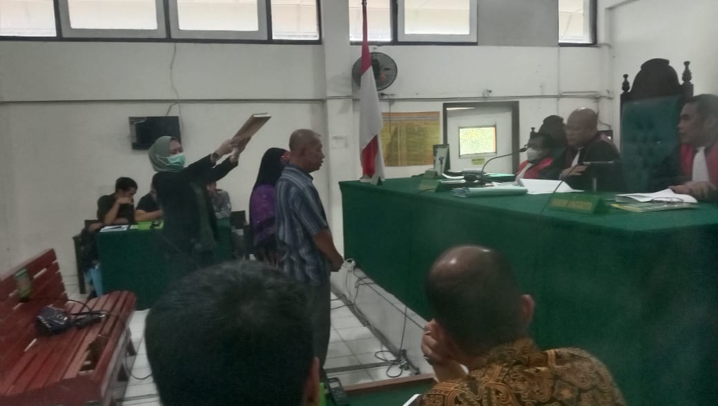 Hadirkan Dua Saksi Sidang Sengketa Lahan Yayasan Bina Darma Terus